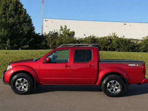 Lava Red 2015 Nissan Frontier PRO-4X