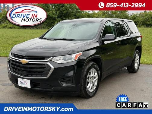 Mosaic Black Metallic 2018 Chevrolet Traverse LS