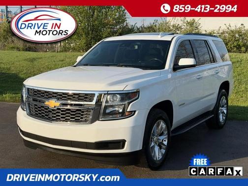 Summit White 2019 Chevrolet Tahoe LT