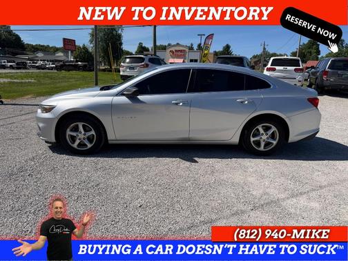 Silver Ice Metallic 2017 Chevrolet Malibu 1LS