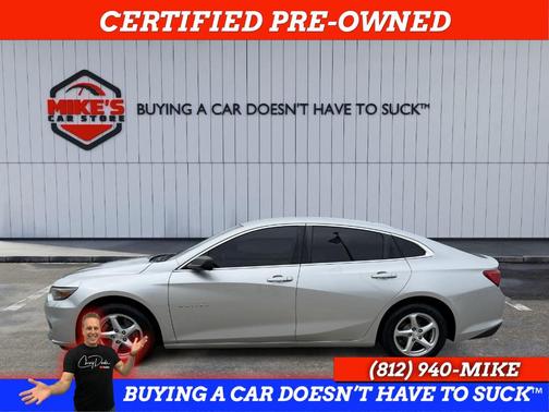 Silver Ice Metallic 2017 Chevrolet Malibu 1LS