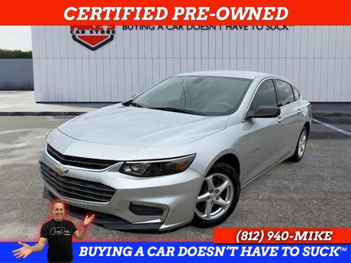 Silver Ice Metallic 2017 Chevrolet Malibu 1LS