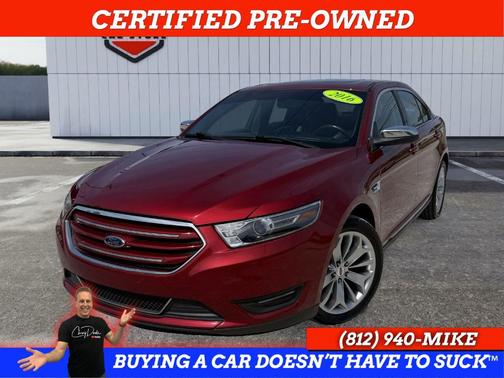 Ruby Red Metallic 2016 Ford Taurus Limited