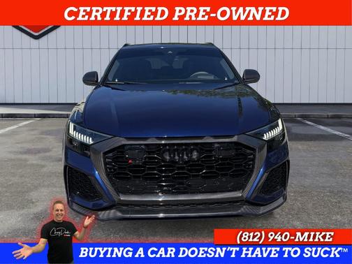 Navarra Blue Metallic 2024 Audi RS Q8 4.0T quattro