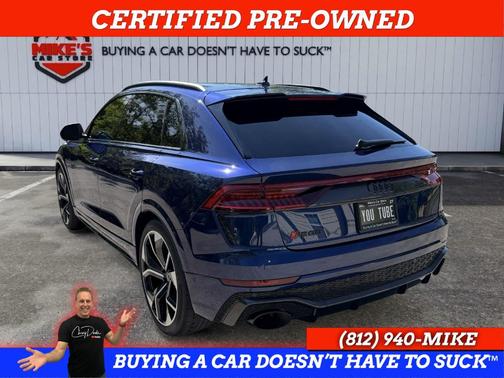 Navarra Blue Metallic 2024 Audi RS Q8 4.0T quattro