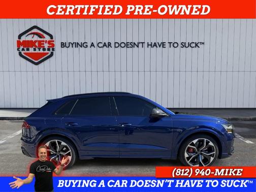 Navarra Blue Metallic 2024 Audi RS Q8 4.0T quattro