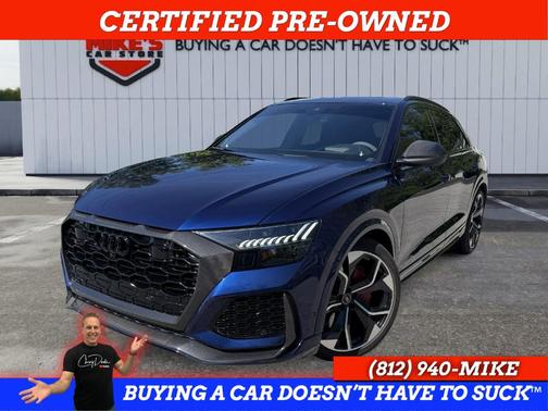 Navarra Blue Metallic 2024 Audi RS Q8 4.0T quattro