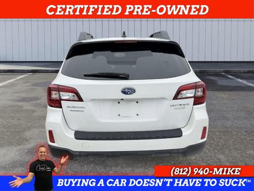White 2017 Subaru Outback 2.5i Premium