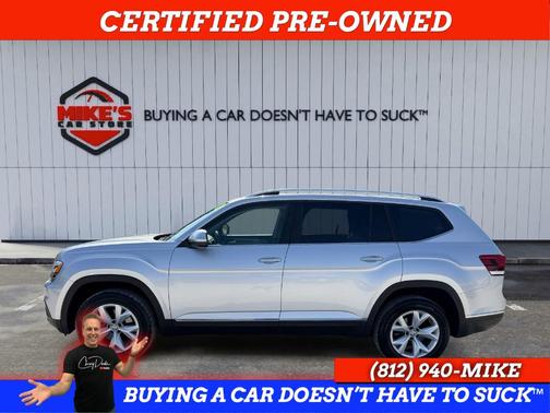 Reflex Silver Metallic 2018 Volkswagen Atlas 3.6L SEL