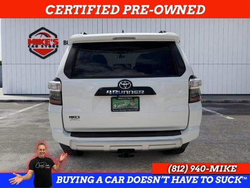 Super White 2018 Toyota 4Runner Sport