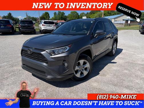 Gray 2021 Toyota RAV4 XLE