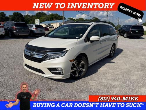Diamond White Pearl 2018 Honda Odyssey Touring