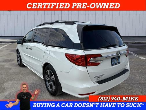 Diamond White Pearl 2018 Honda Odyssey Touring