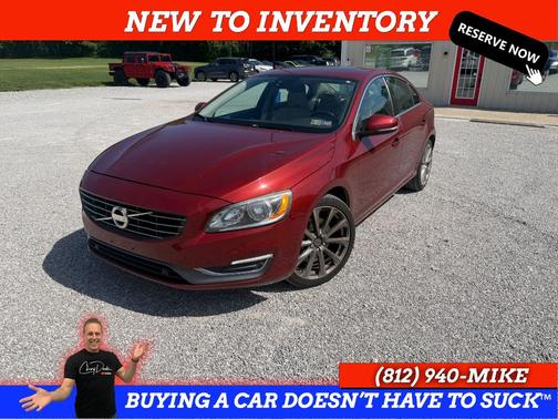 Flamenco Red Metallic 2016 Volvo S60 Inscription T5 Inscription Premier