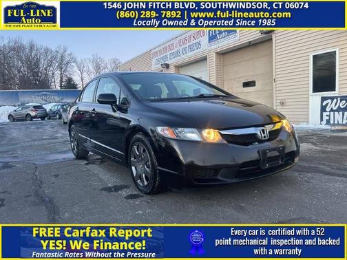 Crystal Black Pearl 2011 Honda Civic LX Sedan