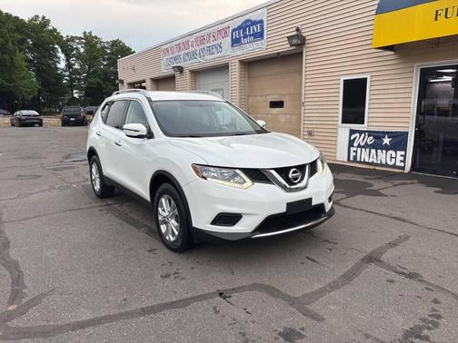 Glacier White 2016 Nissan Rogue SV