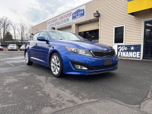 Corsa Blue Pearl Metallic 2013 Kia Optima SX