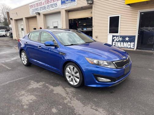Corsa Blue Pearl Metallic 2013 Kia Optima SX