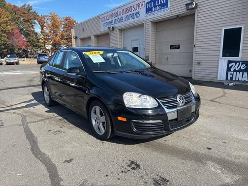 Black 2008 Volkswagen Jetta SE