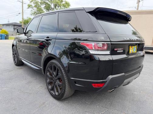 Barolo Black Metallic 2016 Land Rover Range Rover Sport Supercharged Autobiography