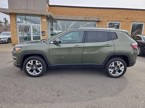 Olive Green Pearlcoat 2020 Jeep Compass Limited