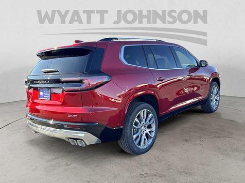 Volcanic Red Tintcoat 2026 GMC Acadia Denali