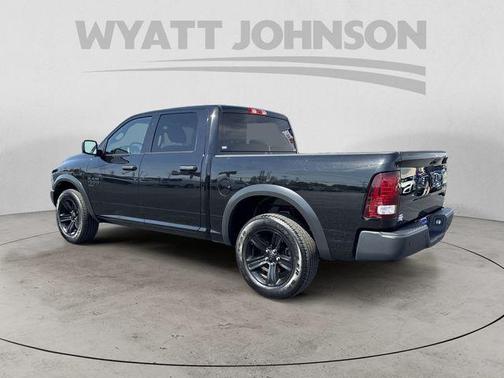 Diamond Black Crystal Pearlcoat 2024 RAM 1500 Classic Warlock Crew Cab 4x4 5'7' Box
