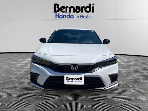 Platinum White Pearl 2024 Honda Civic Si