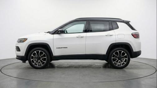 Bright White Clearcoat 2025 Jeep Compass Limited