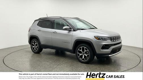 Silver Zynith Metallic Clearcoat 2025 Jeep Compass Limited