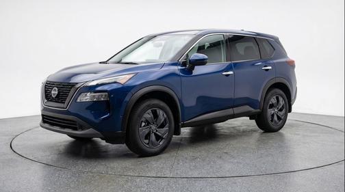 Deep Ocean Blue Pearl 2025 Nissan Rogue SV