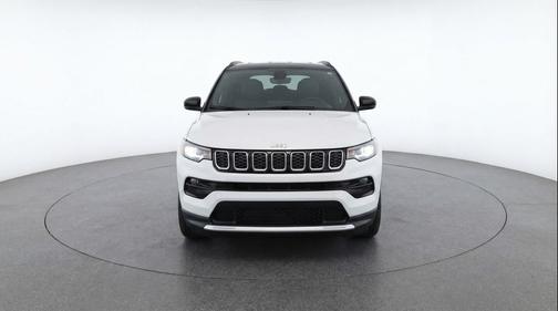 Bright White Clearcoat 2025 Jeep Compass Limited