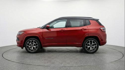 Red Hot Pearlcoat 2025 Jeep Compass Limited