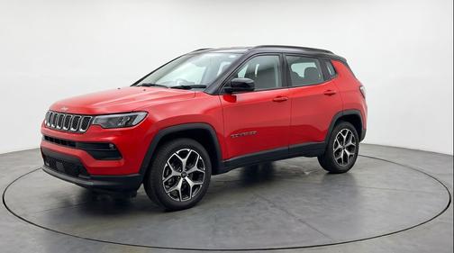 Red Hot Pearlcoat 2025 Jeep Compass Limited