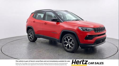 Red Hot Pearlcoat 2025 Jeep Compass Limited