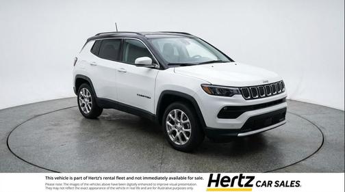 Bright White Clearcoat 2025 Jeep Compass Limited