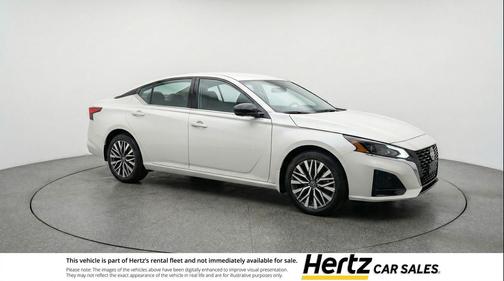 Glacier White 2025 Nissan Altima SV FWD