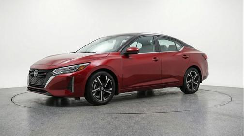 Rosewood Metallic 2025 Nissan Sentra SV