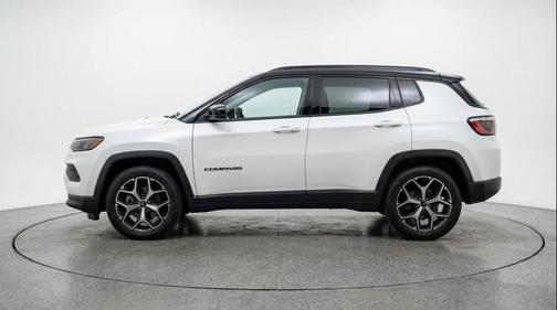 Bright White Clearcoat 2025 Jeep Compass Limited