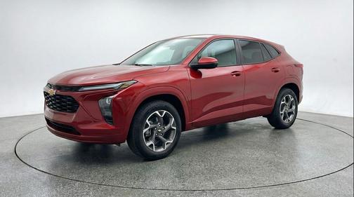 Crimson Metallic 2025 Chevrolet Trax LT