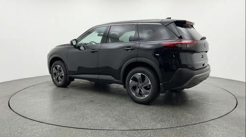 Super Black 2025 Nissan Rogue SV