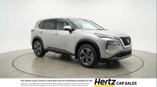 Brilliant Silver Metallic 2025 Nissan Rogue SV