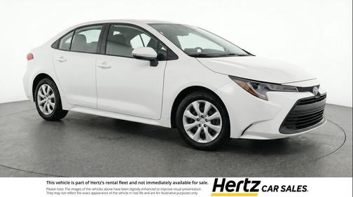 Ice Cap 2025 Toyota Corolla LE