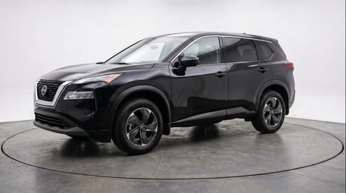 Super Black 2025 Nissan Rogue SV