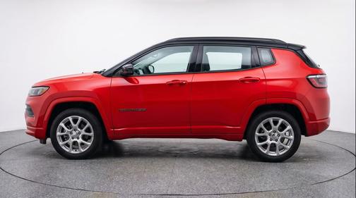 Red Hot Pearlcoat 2025 Jeep Compass Limited