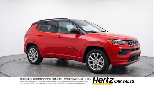 Red Hot Pearlcoat 2025 Jeep Compass Limited