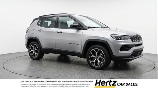 Silver Zynith Metallic Clearcoat 2025 Jeep Compass Limited