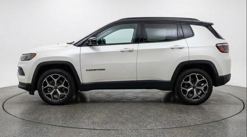 Bright White Clearcoat 2025 Jeep Compass Limited
