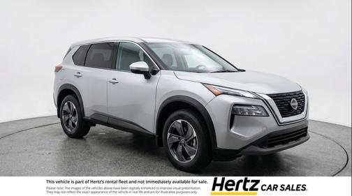 Brilliant Silver Metallic 2025 Nissan Rogue SV