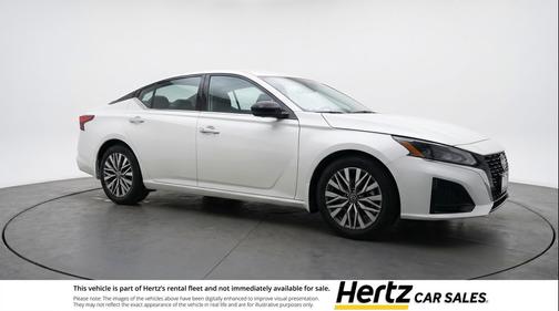 Glacier White 2025 Nissan Altima SV FWD
